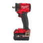 Cheie de impact Milwaukee 1/2″18V M18FIW2F12-0X, M18 compactă cu inel de fixare, fără acumulator, fără încărcător, cutie HD