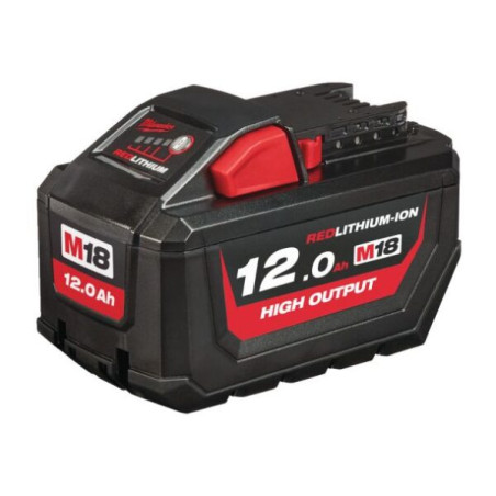Baterie Acumulator Milwaukee HIGH-OUTPUT™ REDLITHIUM-ION™ M18-HB12, 18V, 12Ah, fără cutie, cod 4932464260