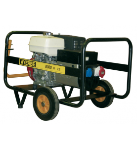 AY8000 H TX - Generator electric trifazat, 8 KVA, 3000 rpm, motor Honda, marca Ayerbe