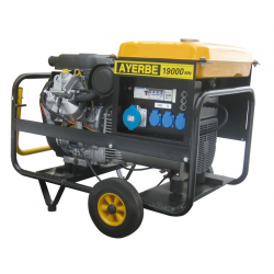 Generator electric portabil monofazat AY19000 V MN E, 19 KVA, 3.000 rpm, motor Vanguard, Ayerbe