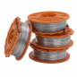 Cutie role sarma 0.8 mm x100 m, set 40 bucati, pentru TJEP Ultragrip, alba