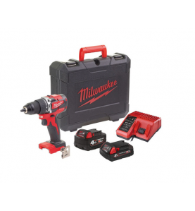 Masina de gaurit cu percutie compacta M18 CBLPD-422C Milwaukee, 60 Nm, 18 V, 4933472116