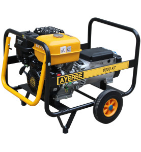 Generator electric portabil monofazat, 8 KVA, 3000 rpm, motor Honda, marca Ayerbe - AY8000 KT MN
