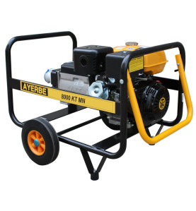 Generator electric portabil monofazat, 8 KVA, 3000 rpm, motor Honda, marca Ayerbe - AY8000 KT MN
